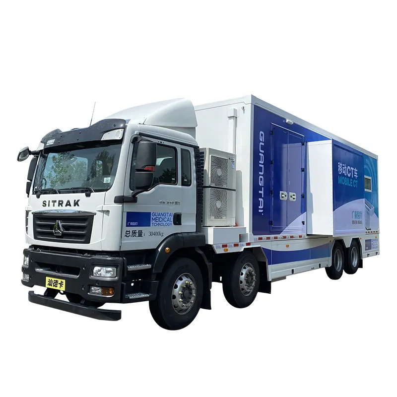 HOWO 8X4 Mobile Clinic Truck mounted medical examination body check up clinic hospital prebuiltair ambulance