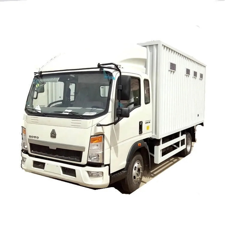 HOWO 4X2 6 Wheel Full Drive Mobile Workshop Truck for Breakdown Truck Maintenance