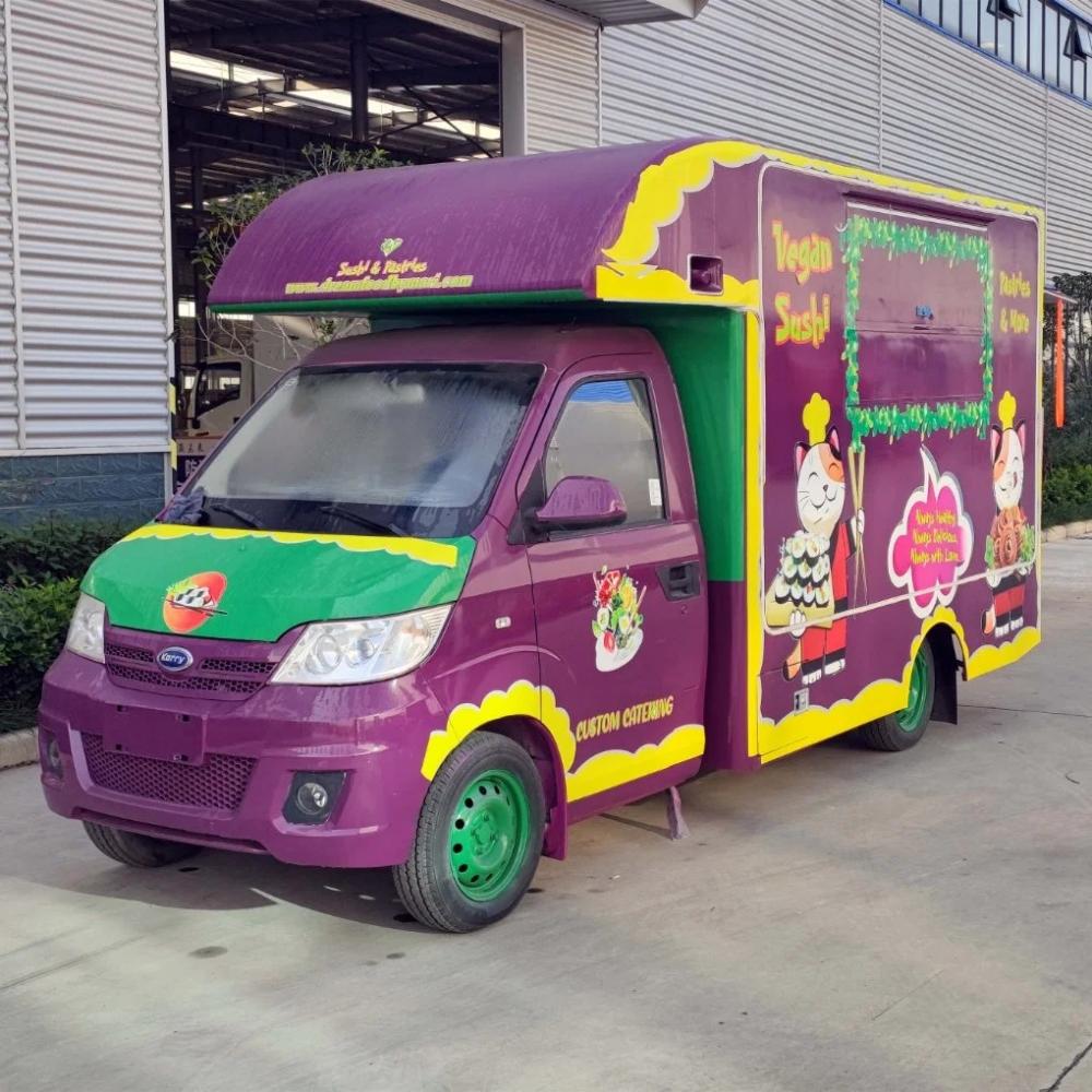 Dessert Oven Griddle Deep Fryer Mobile Food Truck