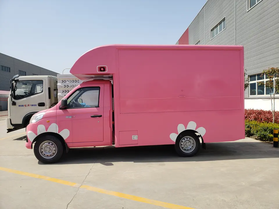 Mini 4 Wheels Mobile Food Truck