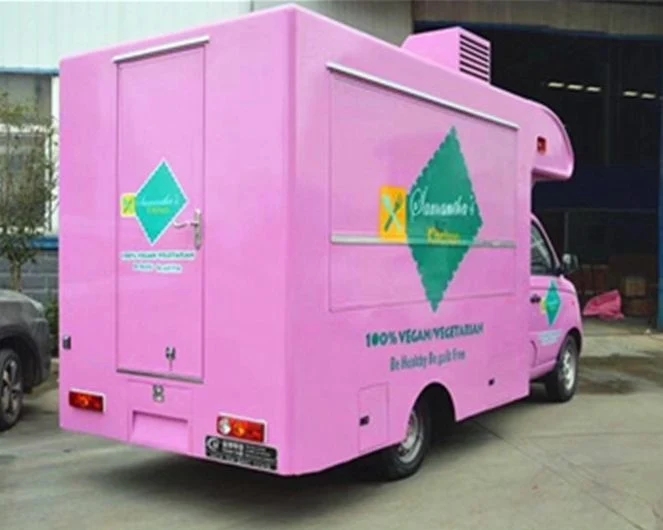Mini 4 Wheels Mobile Food Truck