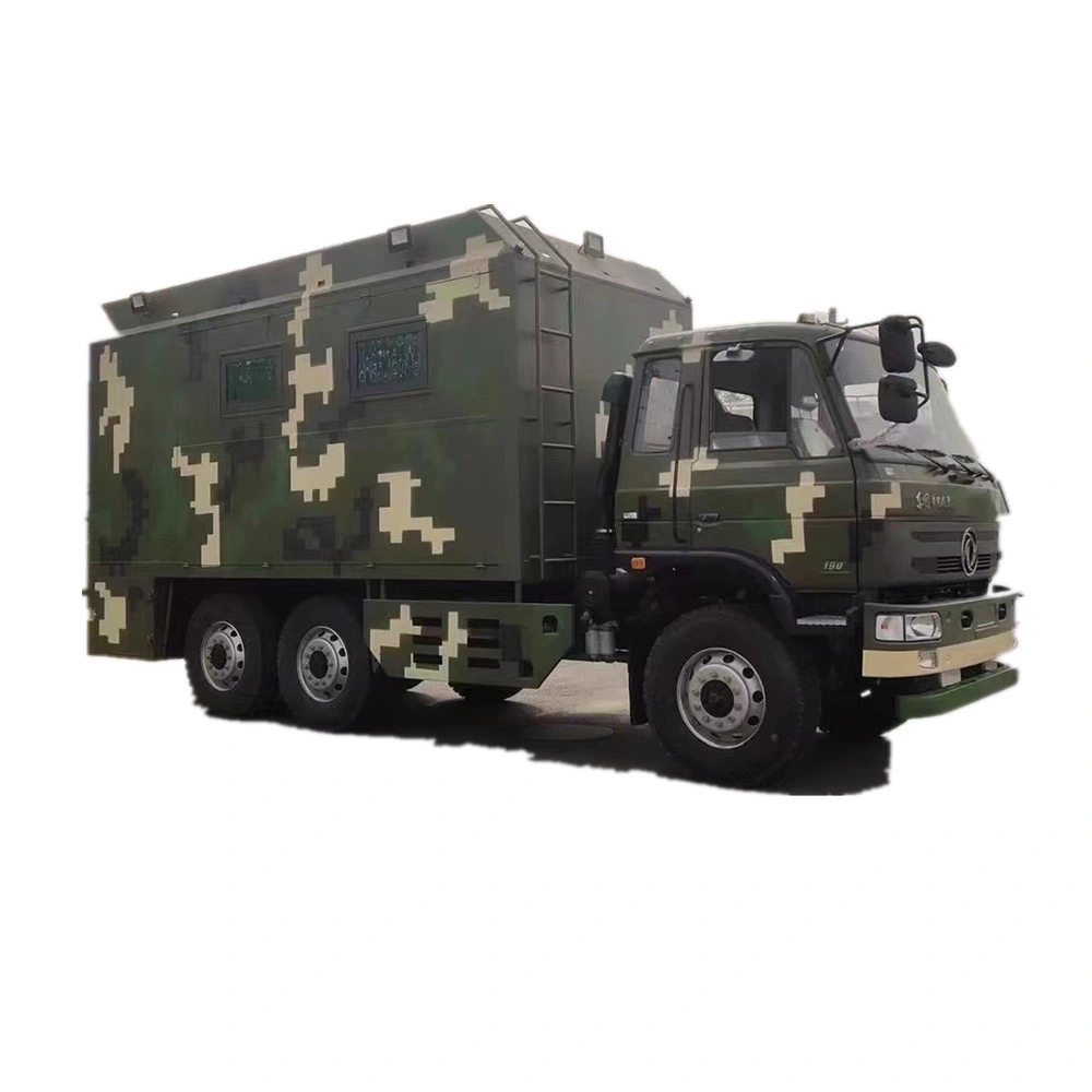 Dongfeng 6X6 off Road Mobile Fast Food Truck for Mlitary Troops Field Cooking