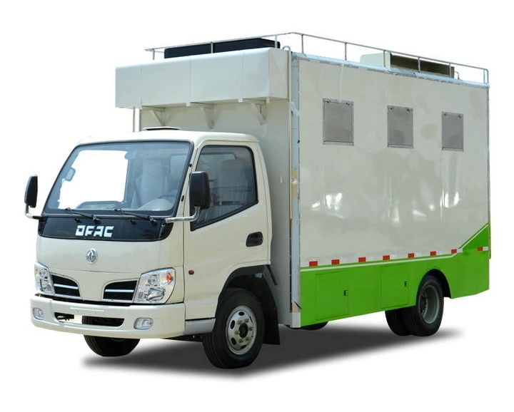 Dongfeng 4X2 Wingspan Food Truck Drive Fast Food Trucks