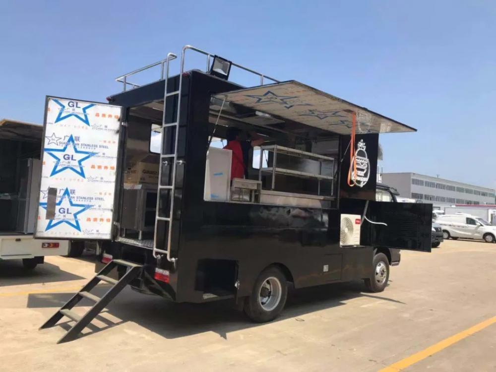 Burger Van Coffee Bar Food Truck
