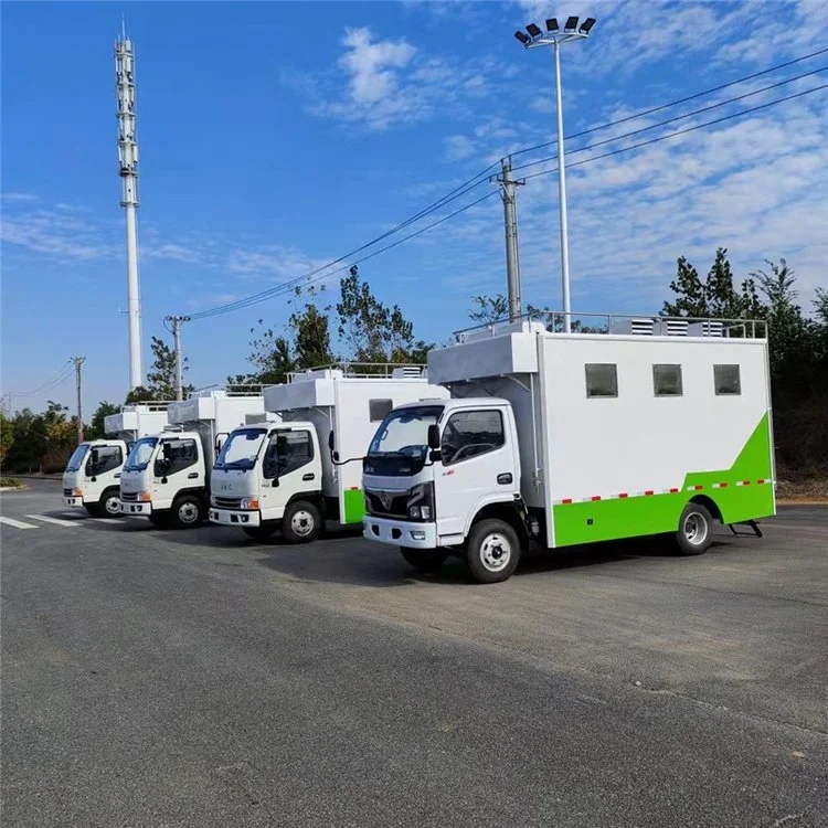 Dongfeng 4X2 Wingspan Food Truck Drive Fast Food Trucks