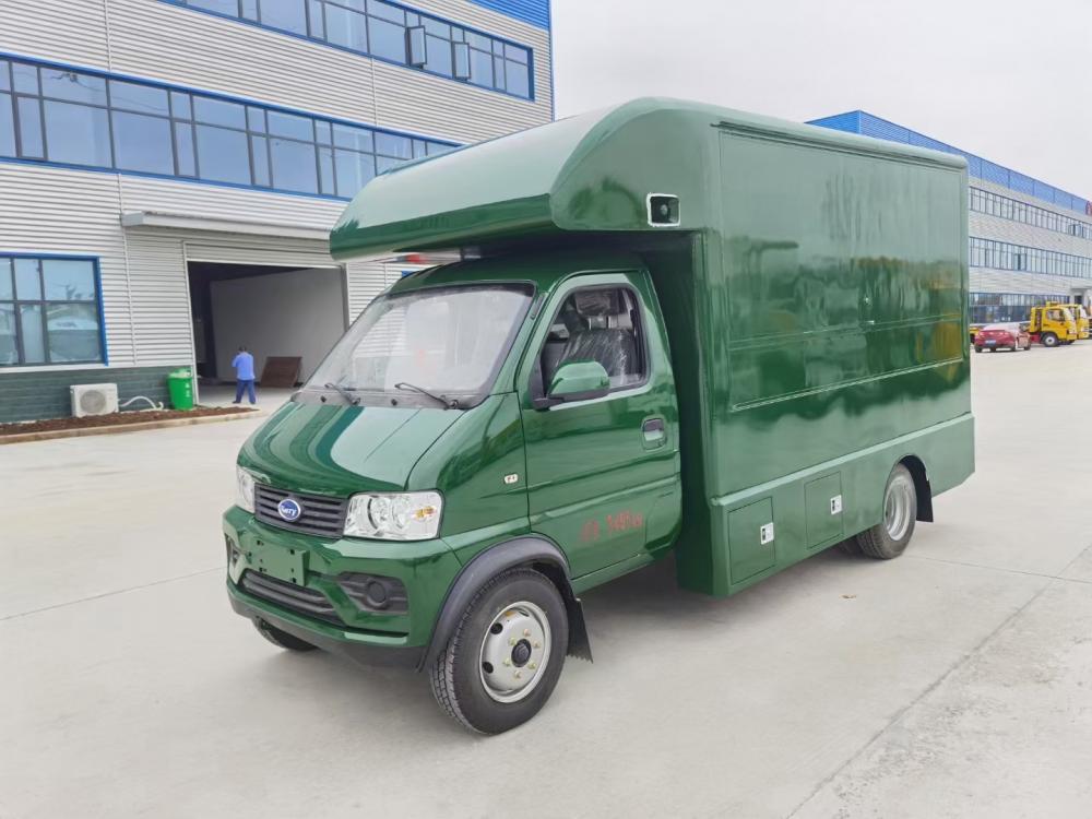 Rhd Mobile Foton Mini Gasoline Food Wagon 4X2