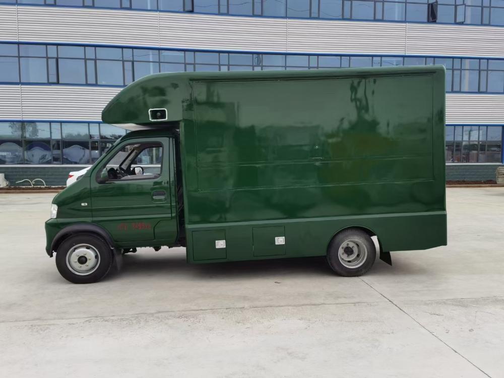 Rhd Mobile Foton Mini Gasoline Food Wagon 4X2