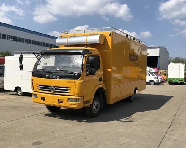 Dongfeng 4X2 Mobile Kitchen Fast Food Cooking Truck