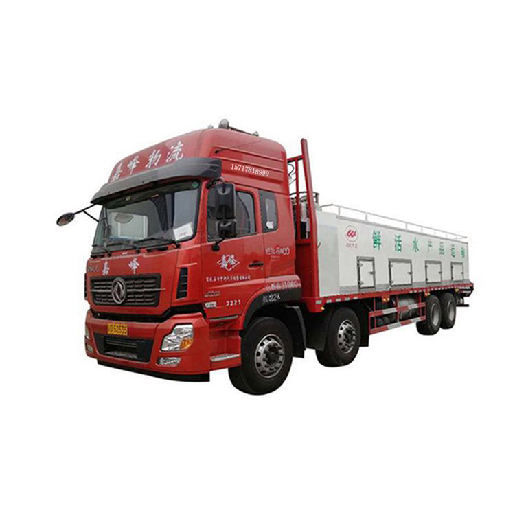 Dongfeng 8X4 25tons Fresh Fish Transport Truck