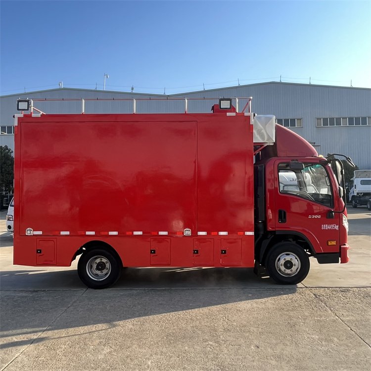 4X2 Fast Food Truck Mobile Kitchen Fast Food Cooking Truck