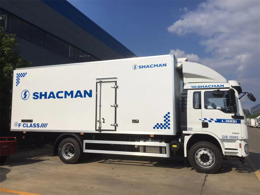 Shacman 10-15tons Refrigerated Cooling Freezer Box Truck