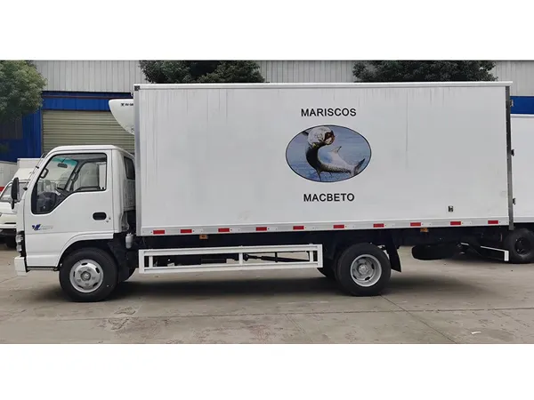 Isuzu Small 4X2 3Ton Refrigerated Van Truck