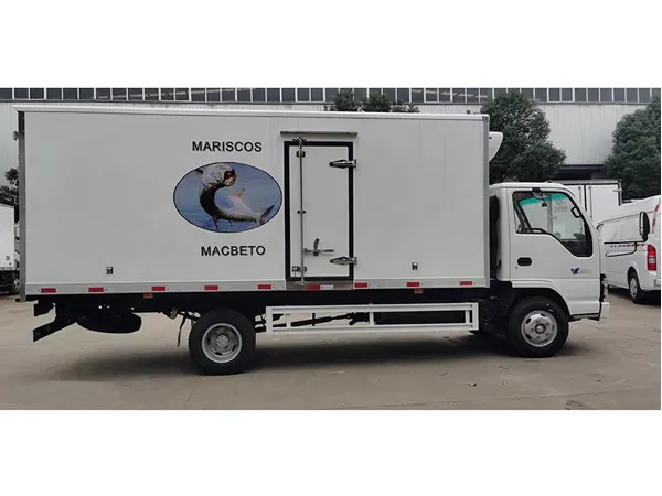 Isuzu Small 4X2 3Ton Refrigerated Van Truck