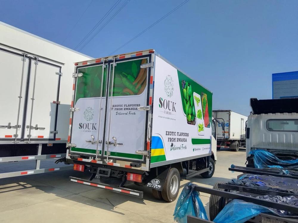 HOWO 4X2 8tons Refrigeration Reefer Van Truck