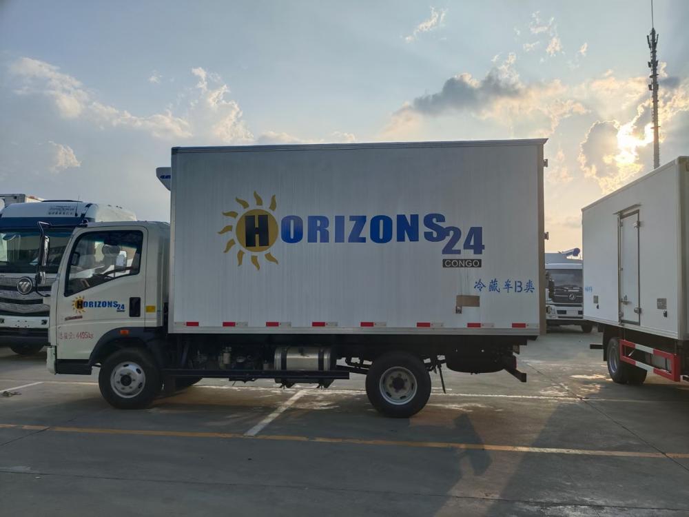 HOWO 4X2 5tons Refrigeration Reefer Van Truck