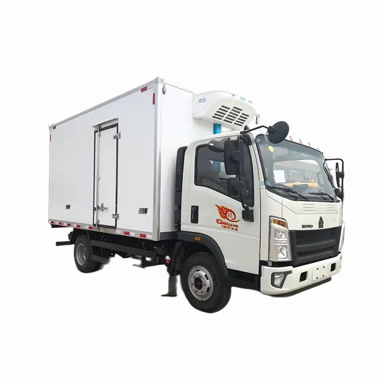 HOWO 4X2 5tons Refrigeration Reefer Van Truck