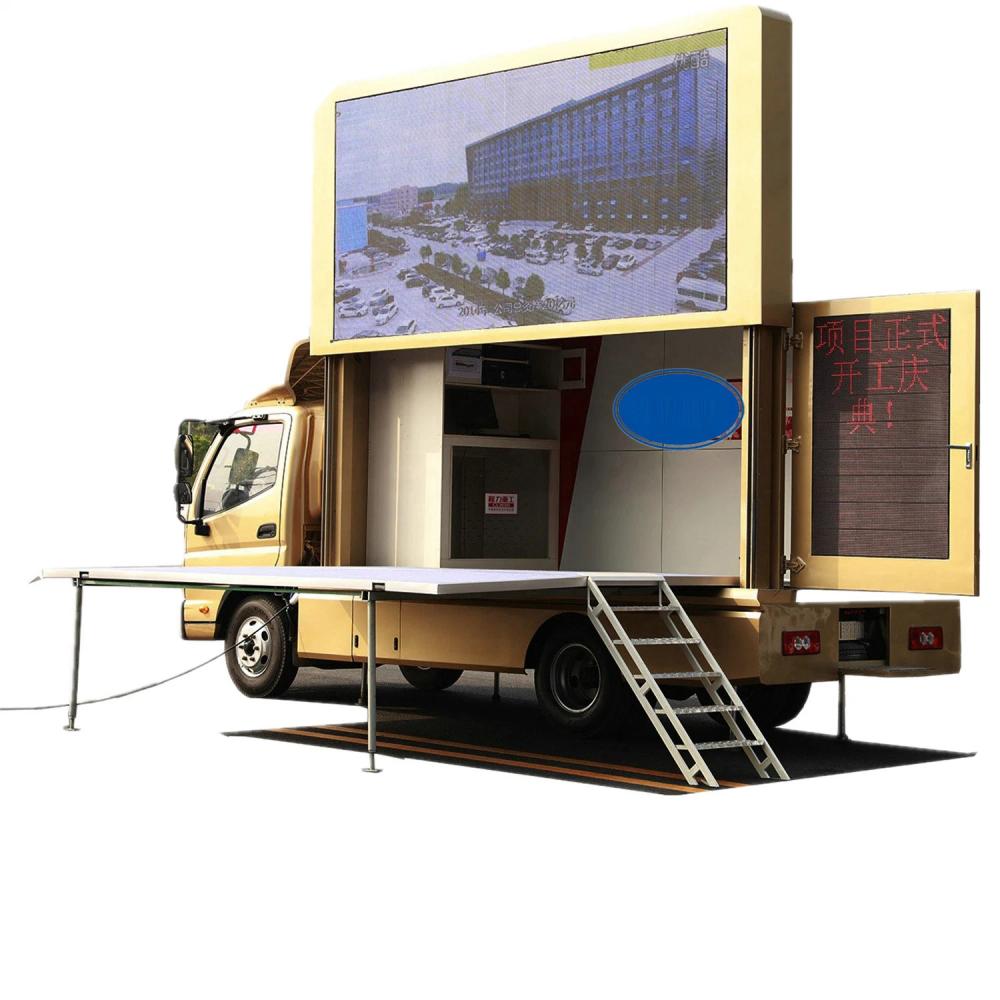 Foton 4X2 LED Screen Display Truck LED Billboard Advertising Truck