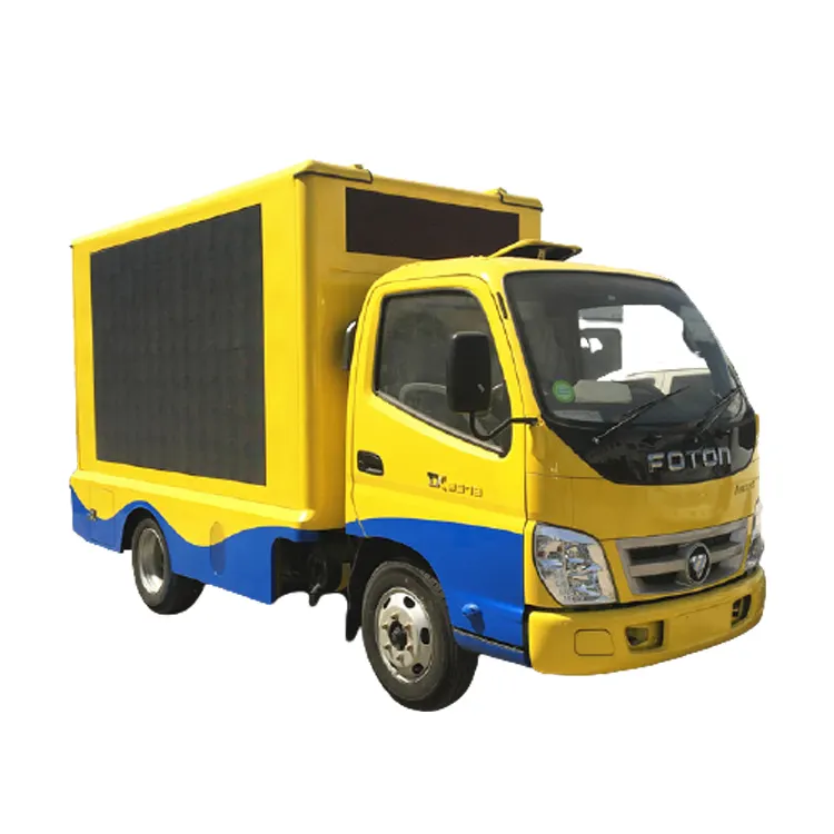 Foton 4X2 LED Screen Display Truck LED Billboard Advertising Truck