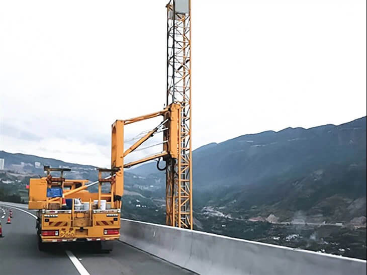 18m Truss Type Bridge Inspection Platform