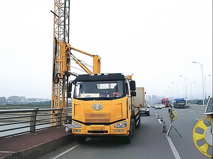 18m Truss Type Bridge Inspection Platform