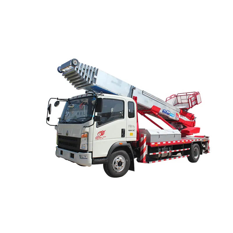 32 M Ladder Lift Mounted On HOWO Truck