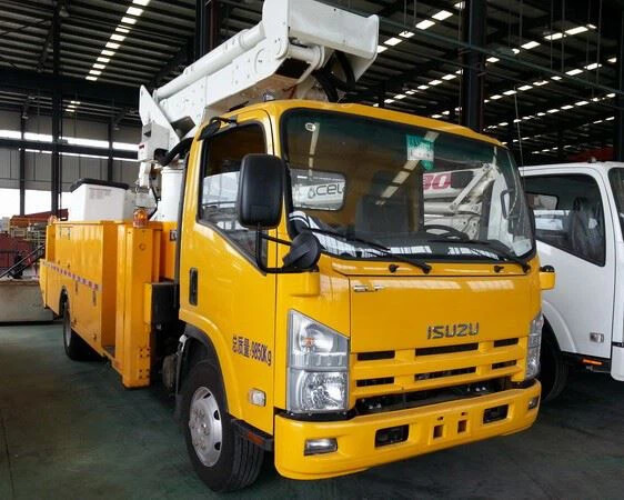 ISUZU 18m Insulated Telescopic Bucket Sky Lift Truck