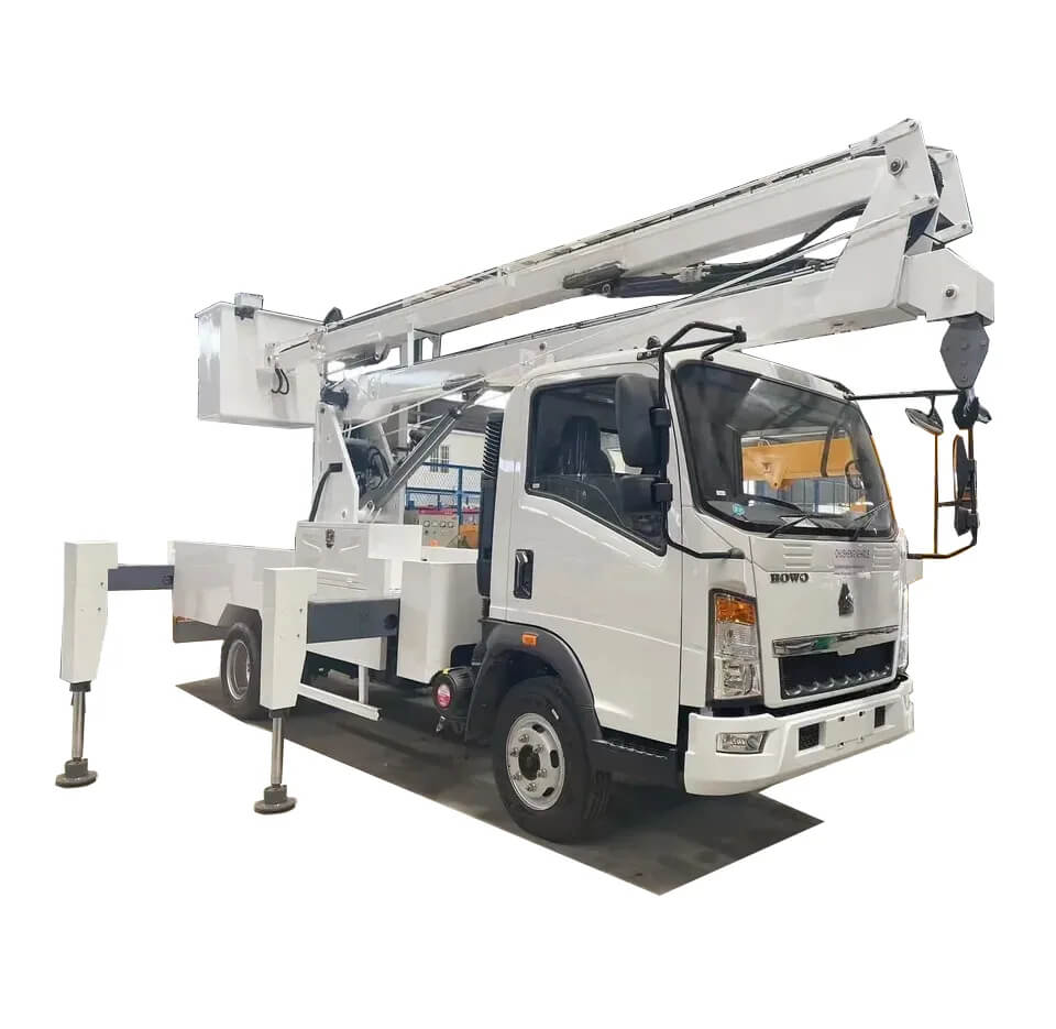 Howo 14 meters aerial platform truck