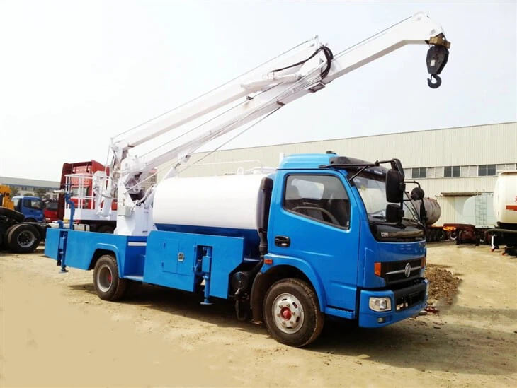 17M Articulated Bucket Truck With Water Jetting Tank