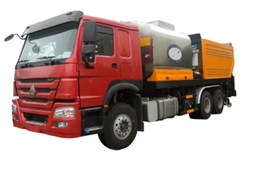 Sinotruck HOWO 6x4 10wheels Synchronous chip sealer asphalt gravel truck