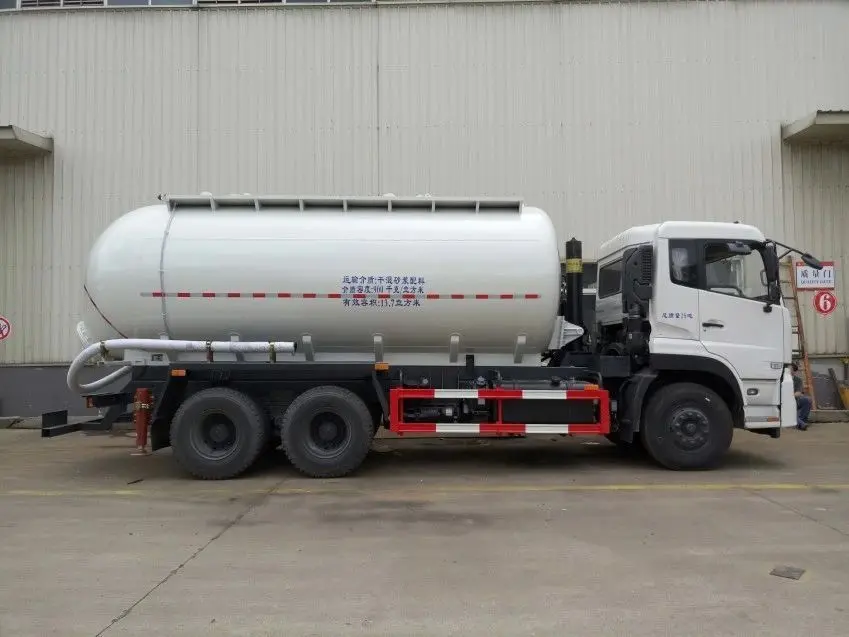 Dongfeng 20cbm 20000liters 6X4 Bulk Powder Tank Truck