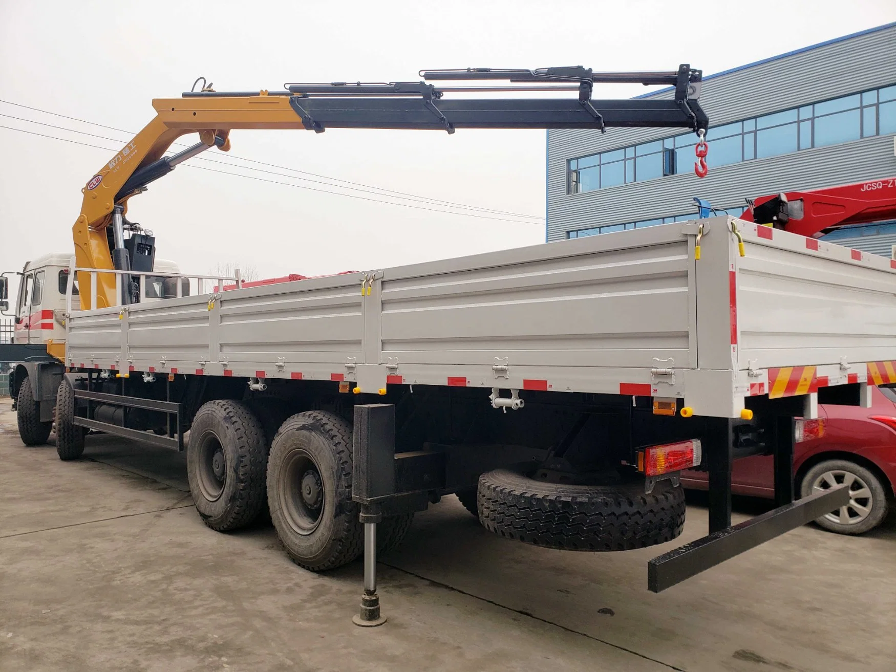 Beibeng 8X4 16Tons Folding Arm Crane Truck Boom Truck Mounted Folding Crane