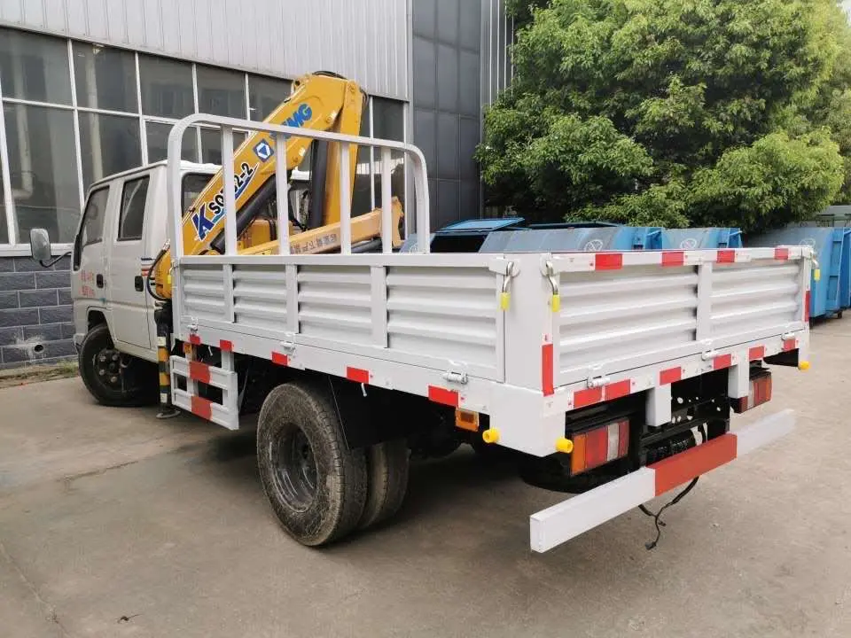 JMC Right Hand 4X2 3tons Crane Truck Knuckle Crane