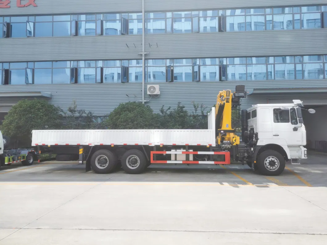 Shacman Knuckle Boom Truck 6X4 10Wheels with 16tons Knuckle Crane
