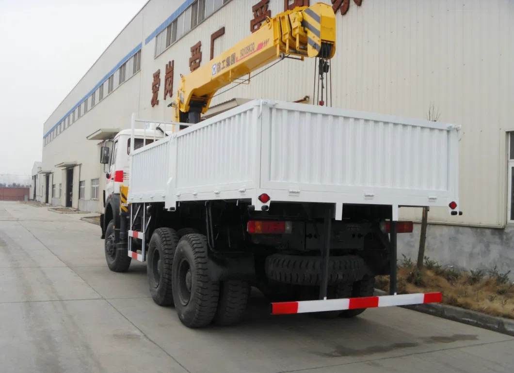 Beiben off Road Crane Truck 6X6 14ton Mobile Truck Mounted Crane