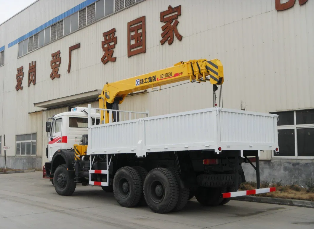 Beiben off Road Crane Truck 6X6 14ton Mobile Truck Mounted Crane