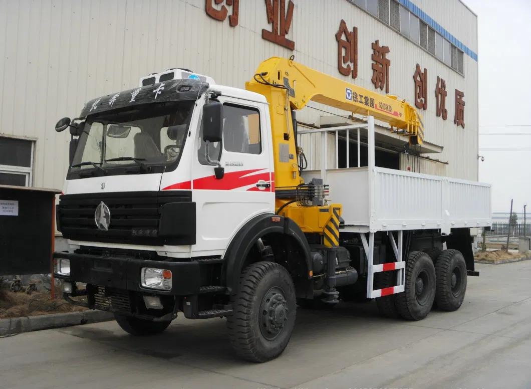 Beiben off Road Crane Truck 6X6 14ton Mobile Truck Mounted Crane