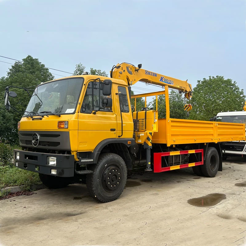 Dongfeng Right Hand 4X2 Xugong 8tons Crane Truck Cargo Truck