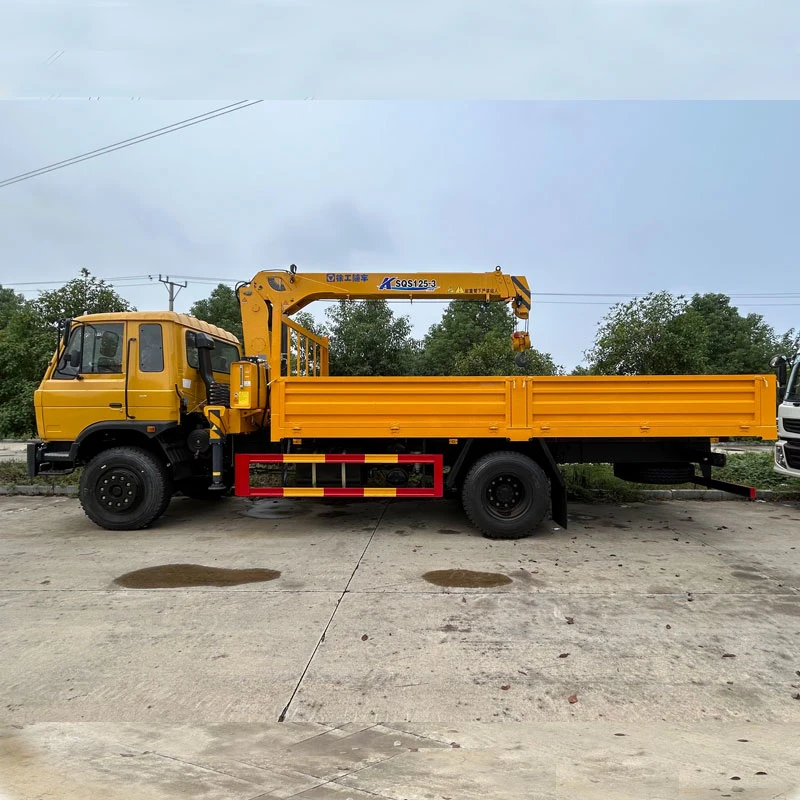 Dongfeng Right Hand 4X2 Xugong 8tons Crane Truck Cargo Truck