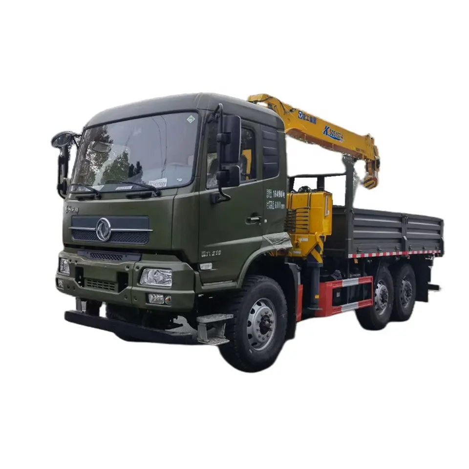 Dongfeng off Road Crane Truck 6X6 10ton Mobile Truck Mounted Crane