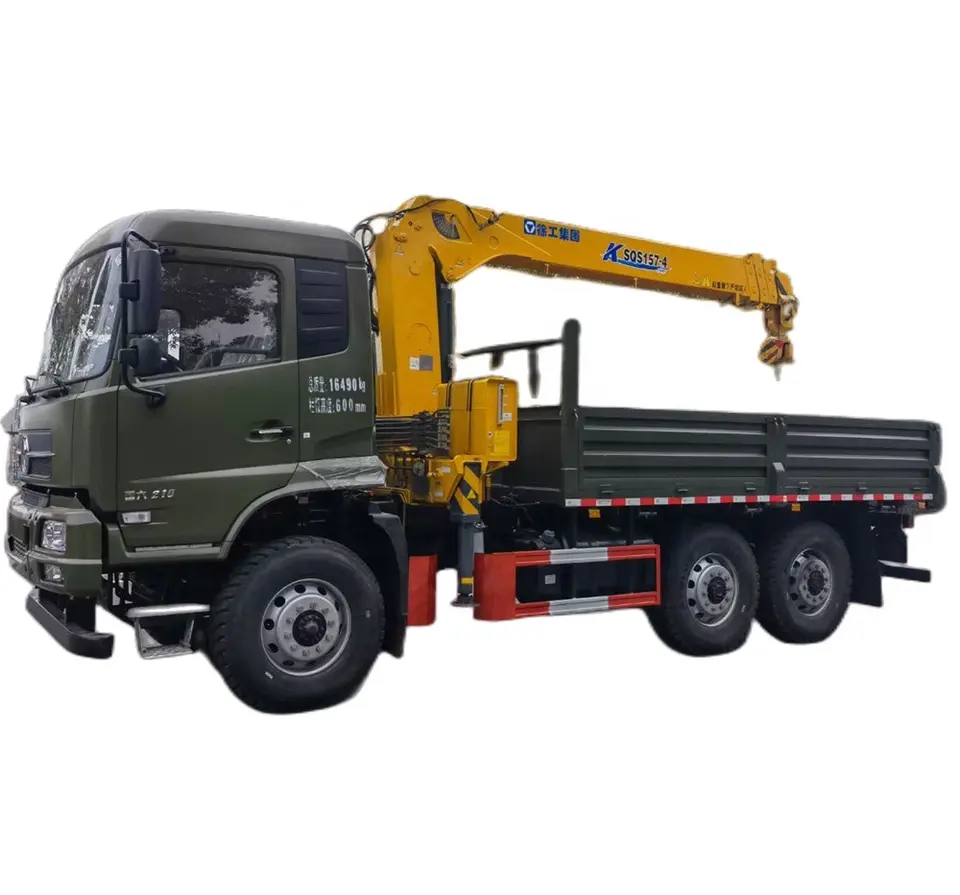 Dongfeng off Road Crane Truck 6X6 10ton Mobile Truck Mounted Crane