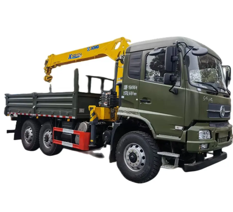 Dongfeng off Road Crane Truck 6X6 10ton Mobile Truck Mounted Crane