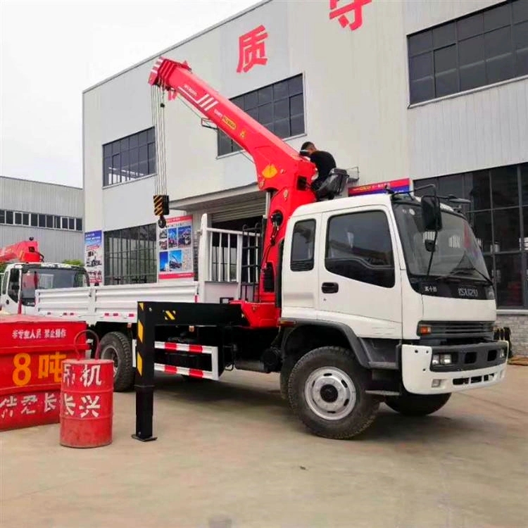 Isuzu 10tons 10t Mobile Truck with 10tons Lifting Equipment Truck Mounted Crane