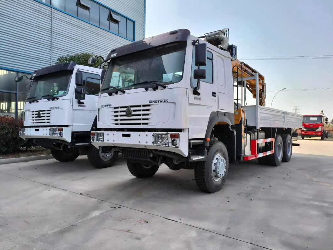 Sinotruck HOWO off Road Crane Truck 6X6 14ton Mobile Truck Mounted Crane