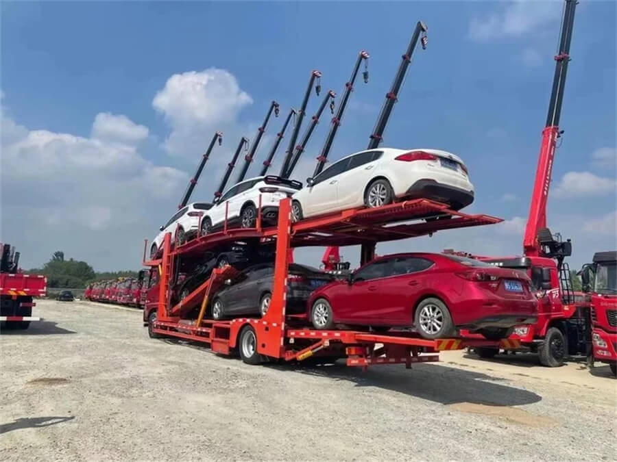 FAW Rhd 5units 6units New Car Transport Truck
