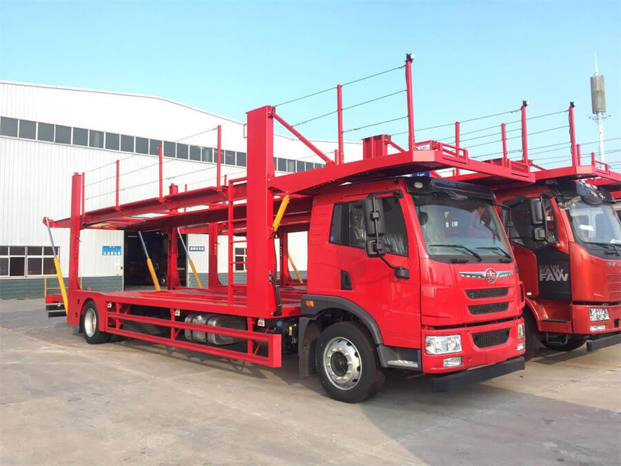 FAW Rhd 5units 6units New Car Transport Truck
