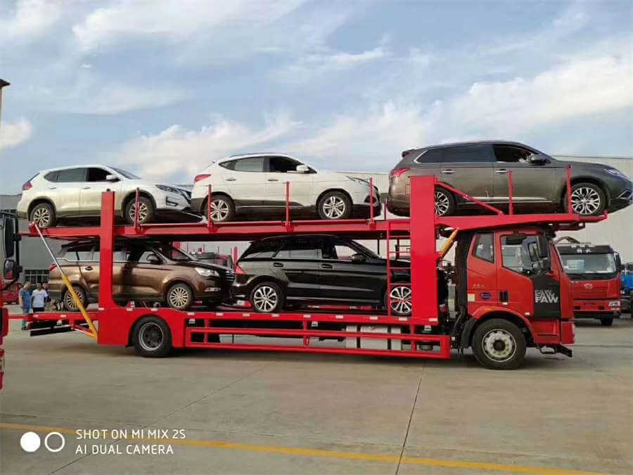 FAW Rhd 5units 6units New Car Transport Truck