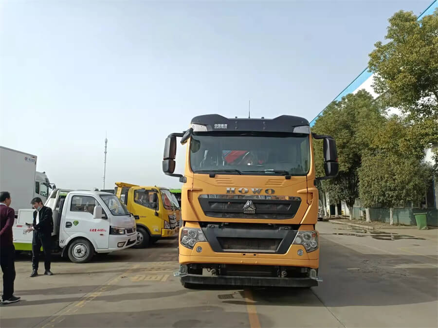 8x4 Sinotruk HOWO 16 Tons Flatbed Rollback Tow Truck