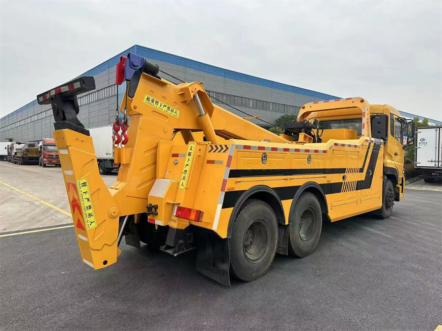 SHACMAN 6x4 25 Tons Intergrated Under Lift Wheel Road Wrecker Towing Truck
