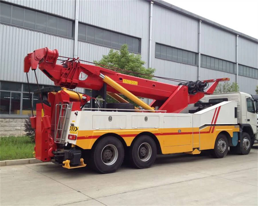 VOLVO 8x4 360 Degree Rotary Boom 50T 60T Wrecker Tow Truck