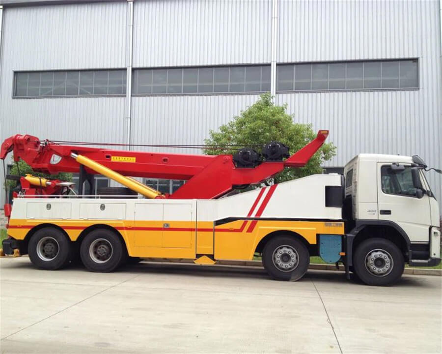 VOLVO 8x4 360 Degree Rotary Boom 50T 60T Wrecker Tow Truck